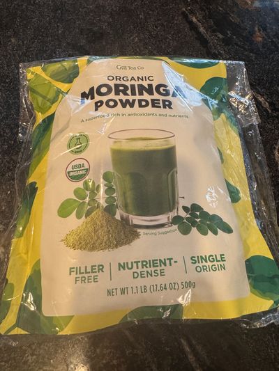 Brand new Gya tea organic moringa powder 1 llb Retail $20