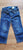 Old Navy Pull on straight legs jeans w inner adjustable taps snap closure 2T
