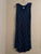 Simply Styled Navy/Turquoise Geometric Dress Women's - M