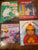 4 books, 3 hardcover Dr. Seuss, and loukoumi An orange in January, Lalaloopsy book all in great condition