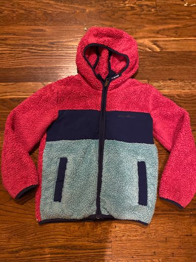 Eddie Bauer Xs 5/6 zip up sweater 5T/5