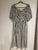 Universal Threads Dress Striped cream and blue Women's - M