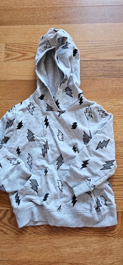 Little Me Toddler boy Kangaroo pocket hoodie great for Spring/ Fall 2T