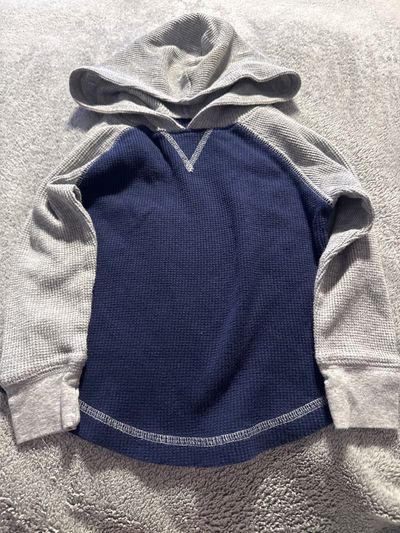Okie dokie Long sleeve shirt with hood 2T