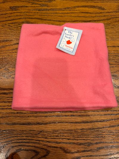 Turtle fur fleece neck warmer new with tags pink - 2 of 3