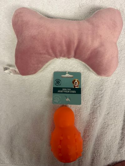 Two brand new dog toys Two brand new dog toys
