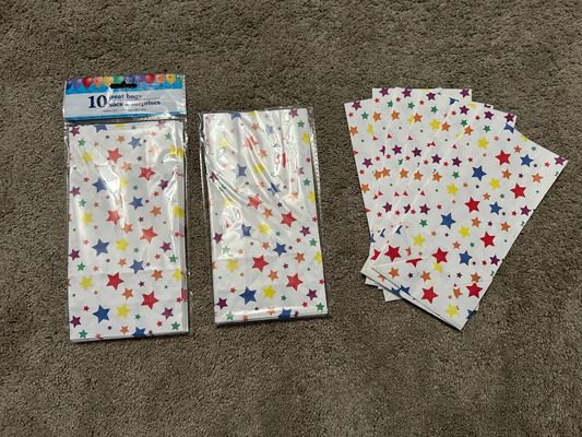N/A New 10 pack goodie bag, new but opened 10 pack and 6 extra is 26