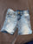 True Religion Light blue distressed denim shorts 2T