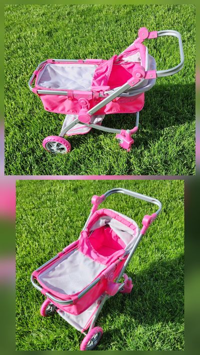 BABY DOLL CARRIER & STROLLER 2 IN 1