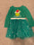 The grinch Green long sleeved dress 3T