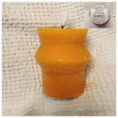 NEW LED WAX CANDLE batteries operator 3" high