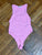 Zara seamless bodysuit pink sz s  Junior S - 3