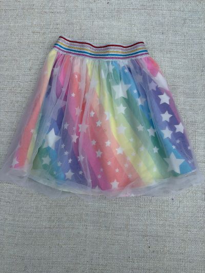 Rainbow skirt  4T