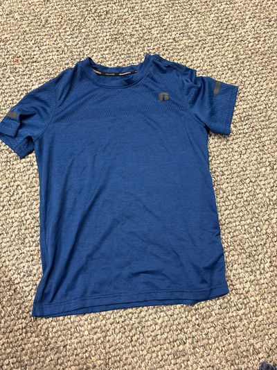 Russel Blue athletic tshirt 7-8
