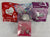 Brand New Romantic Bath Bomb Set & Scalp Massager Brand New Romantic Bath Bomb Set. Hearts, kisses, diamond