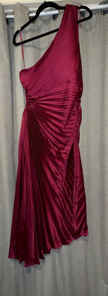 Fashion Nova one shoulder asymmetrical 1 shoulder asymmetrical formal dress with side cut out Women's - XL