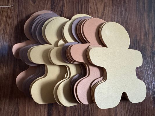 Skin toned foam gingerbread