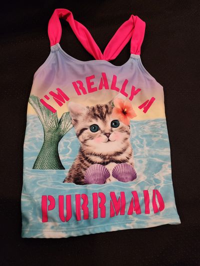 Justice tankini top 10-12