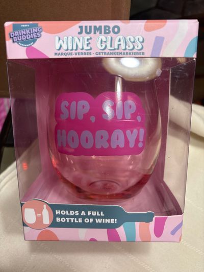NEW - Jumbo wine glass 26oz