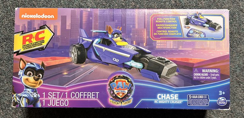 Nickelodeon Brand New Paw Patrol Chase RC Mighty Cruiser