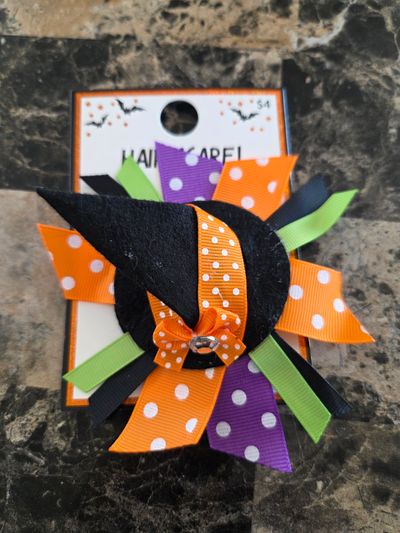 Brand New Witch Hat Hair Clip