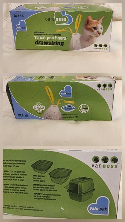 NEW XL 15 CAT PAN LINERS
