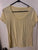 No Boundaries Womens yellow tshirt Women's - XL