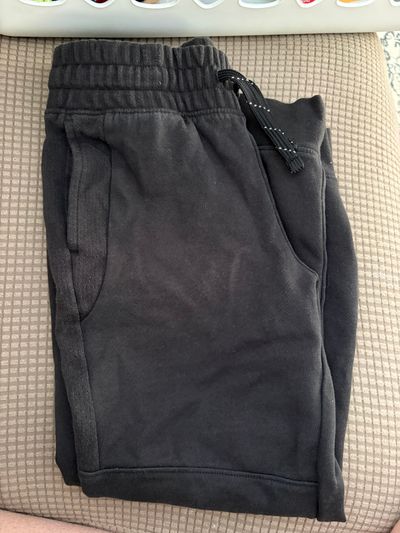 Athletic works Black jogger sweats 10-12