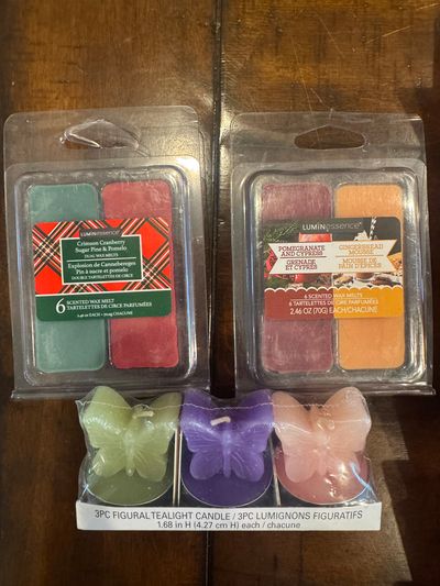 Brand New Wax warmers and tealights Brand New Wax warmers and tealights