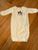 Touched by nature Yellow long sleeve cool beans sleep gown 0-6 Months