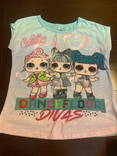 lol surprise lol surprise shirt size 6/6x 6T/6