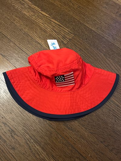 Carters NEW Red Sun Hat Toddler (2-4 yrs)