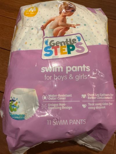 Brand new gentle steps, swim pants for boys and Girls 11 swim pants size medium 24 to 34 pounds
