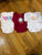 Baby GAP Red and pink long sleeve bundle 0-3 Months