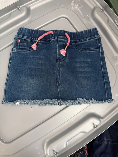 Hudson Elastic Waist Denim Skirt  2T