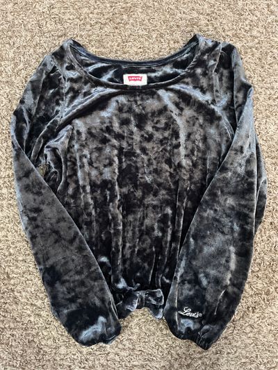 Levis Small velvet long sleeve shirt 6T/6