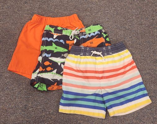 Various Bundle of 3 swim trunks 2T