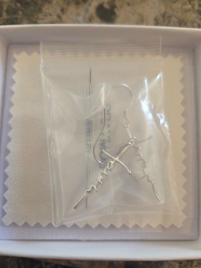 Brand new Faith Cross Earring for Women Retails $40