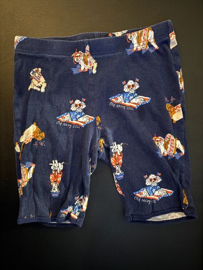 Old Navy Navy shorts with USA themed animals 10-12