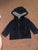 Carter's navy blue zip bear ear hoodie 6 Months