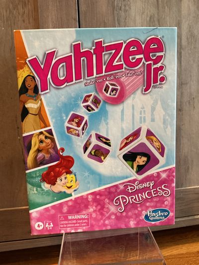 Hasbro Disney Princess Yahtzee Jr game - ages 4+