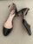 Steve madden Black shiney w little heel 3 (Big Kid)