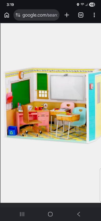 Out Generation schoolhouse set w MOST accessories Orig.$175. MUST be put back together.Item is disassembled