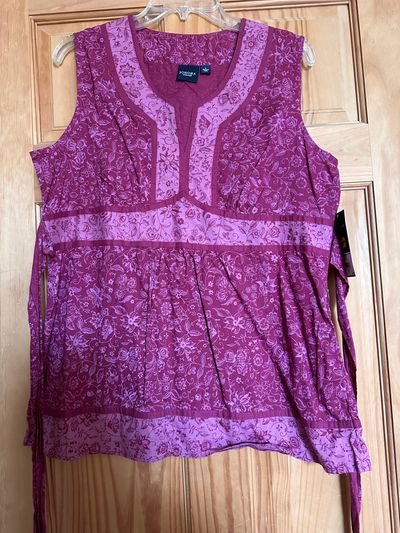 Sonoma New with tags sleeveless tie back Women's - L