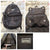 Black ziranyu Backpack with lots of compartments