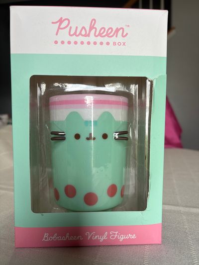 New - Pusheen Bobasheen vinyl figure About 6in tall