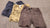 Various 3 x Summer cargo shorts 18 Months