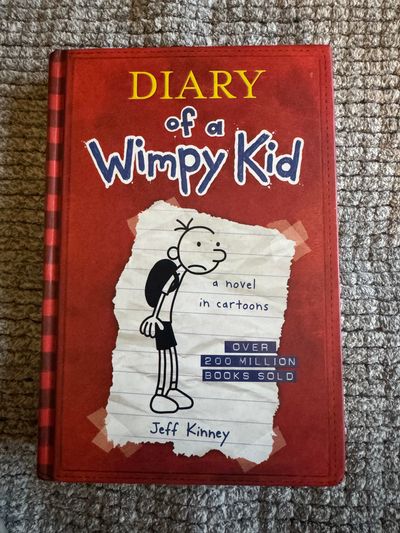 Wimpy Kid Diary of a Wimpy Kid- Hardcover Book #1