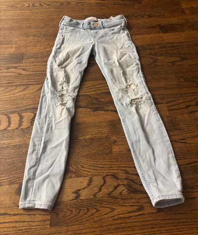 Abercrombie kids size 910 pull on jeans leggings  10-12