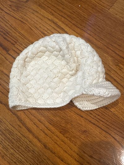 Banana Republic Knit sweater hat one size cotton nylon and wool Hat S 6-1/2 to 6-7/8in